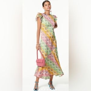 Never Fully Dressed Multicolor Patterned Dress